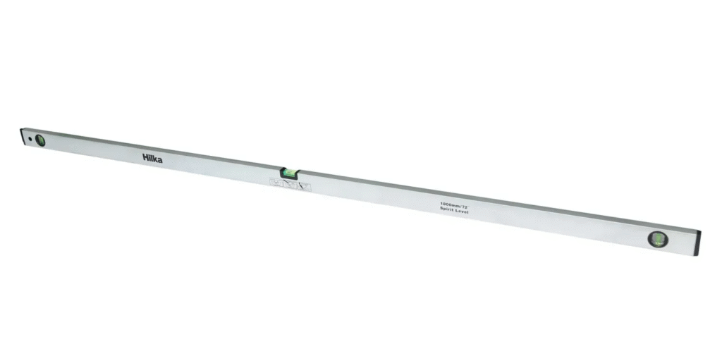 Hilka long grey spirit level