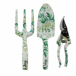 Draper 08994 Garden Tool Set with Floral Pattern (3 Piece)