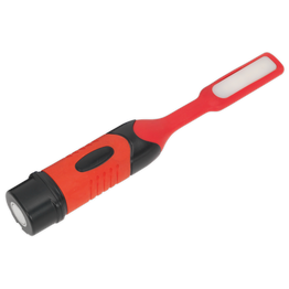 Sealey LED051R 6 SMD LED Magnetic Flexi-Head Pocket Light - Red