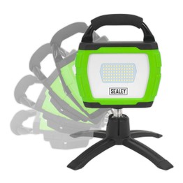 Sealey LED360FG Rechargeable 360° Floodlight 36W SMD LED Portable Green Lithium-ion