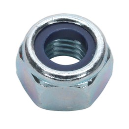 Sealey NLN10 Nylon Lock Nut M10 Zinc DIN 982 Pack of 100