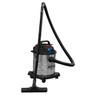 Sealey PC195SD Vacuum Cleaner Wet & Dry 20ltr 1200W/230V Stainless Drum additional 1