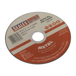 Sealey PTC/125CET Cutting Disc &#8709;125 x 1.2mm 22mm Bore