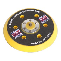 Sealey PTC150DFV DA Dust-Free Backing Pad for Hook & Loop Discs &#8709;145mm 5/16"UNF