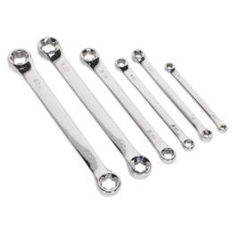 Sealey S01107 TRX-Star Double End Spanner Set 6pc