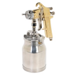 Sealey S701 Spray Gun Professional Suction Feed 1.8mm Set-Up