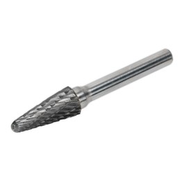 Sealey SDB06 Tungsten Carbide Rotary Burr Conical Ball Nose 10mm