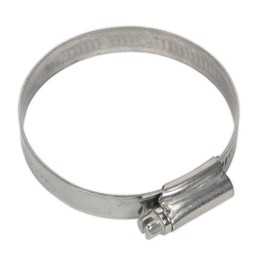 Sealey SHCSS2A Hose Clip Stainless Steel &#8709;44-64mm Pack of 10