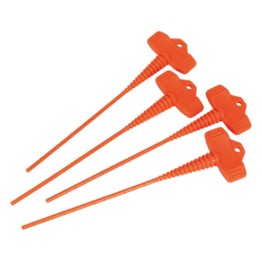 Sealey AK391 Applicator Nozzle Stopper Pack of 4