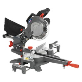 Sealey SMS216 Double Sliding Compound Mitre Saw &#8709;216mm