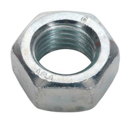 Sealey SN20 Steel Nut M20 Zinc DIN 934 Pack of 10