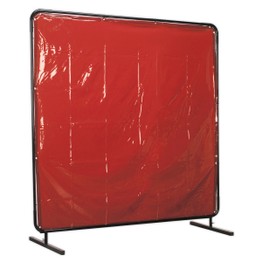 Sealey SSP992 Workshop Welding Curtain to BS EN 1598 & Frame 1.8 x 1.75m