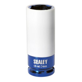 Sealey SX03024 Alloy Wheel Impact Socket 24mm 1/2"Sq Drive