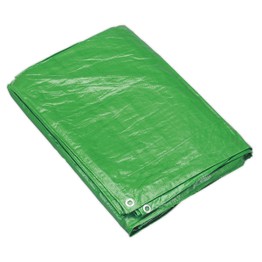 Sealey TARP68G Tarpaulin 1.73 x 2.31m Green