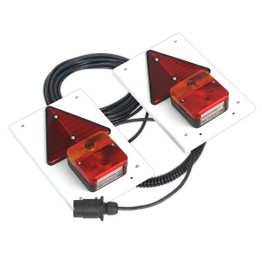 Sealey TB0212 Lighting Board Set 2pc with 10m Cable 12V Plug