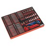 Sealey TBTP07 Tool Tray with Specialised Bits & Sockets 177pc additional 1
