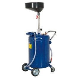 Sealey AK458DX Mobile Oil Drainer 110ltr Air Discharge