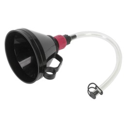 Sealey VFF1 Valved Funnel with Flexible Spout &#8709;160mm