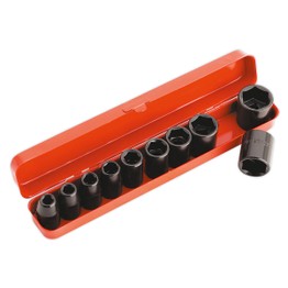 Sealey AK56/11M Impact Socket Set 10pc 1/2"Sq Drive Metric