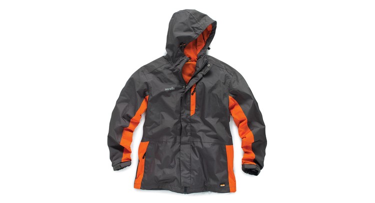 Scruffs Waterproof Worker Jacket - Charcoal