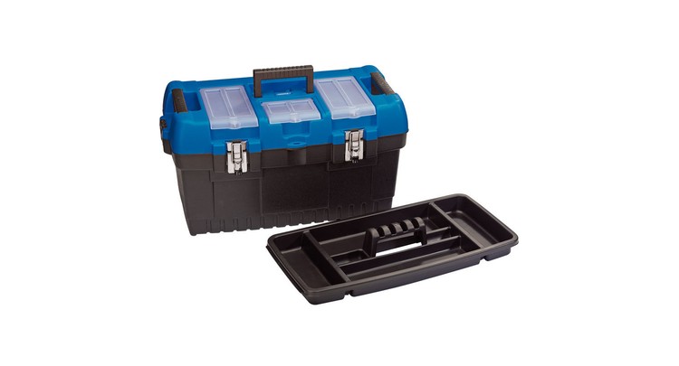 Draper 53887  564mm Large Tool Box With Tote Tray