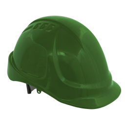 Sealey Plus Safety Helmet - Vented (Green) 502G