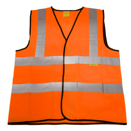 Sealey Hi-Vis Orange Waistcoat (Site and Road Use) - XXLarge 9812XXL