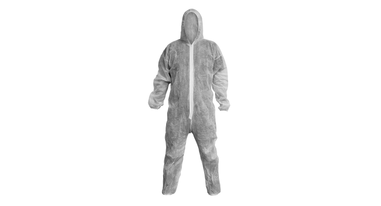 Sealey Disposable Coverall White - Large 9601L