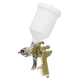 Sealey Gravity Feed Spray Gun 1.4mm Set-Up Gold Series S701G