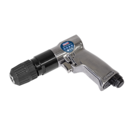 Sealey Air Drill &Oslash;10mm Reversible with Keyless Chuck SA241