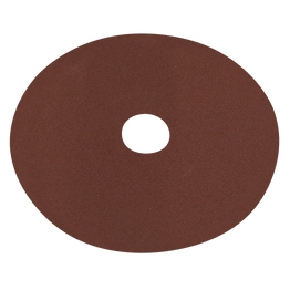 Sealey Fibre Backed Disc &Oslash;125mm - 120Grit Pack of 25 WSD5120