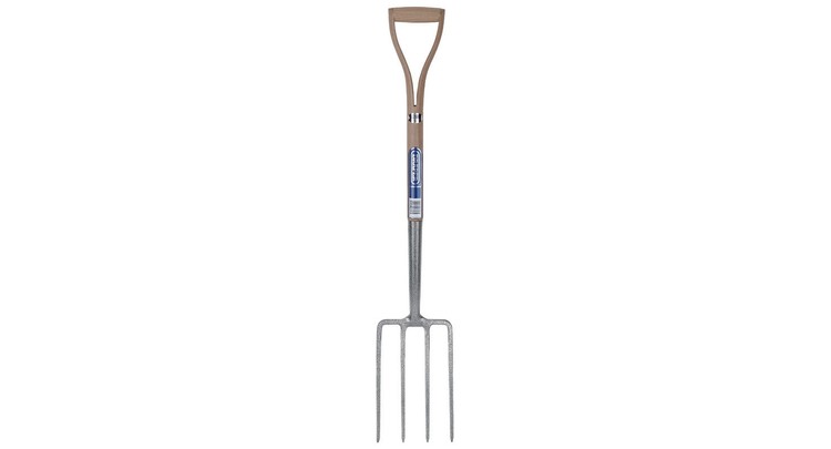 Draper 14301 Carbon Steel Garden Fork with Ash Handle