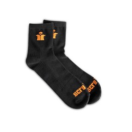 Scruffs Worker Lite Socks Black 3PK