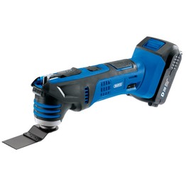 Draper 595 D20 20V Oscillating Multi Tool with 2Ah Battery and Charger