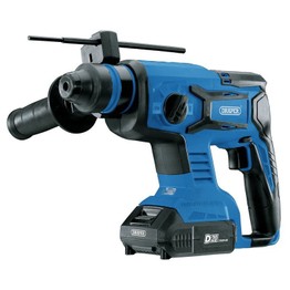 Draper 592 D20 20V Brushless SDS+ Rotary Hammer Drill with 2 x 2Ah Batteries and Charger