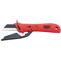 Draper 04616 Expert 180mm VDE Approved Fully Insulated Cable Knife