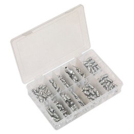 Sealey AB009GN Grease Nipple Assortment 130pc - Metric, BSP & UNF
