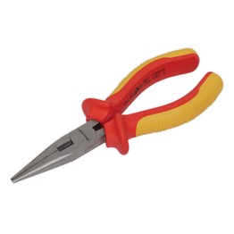 Sealey AK83456 Long Nose Pliers 160mm VDE Approved