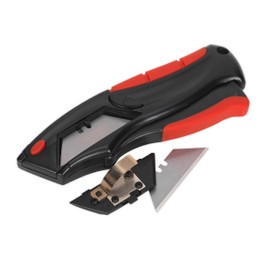 Sealey AK8607 Utility Knife Auto-Loading Squeeze Action