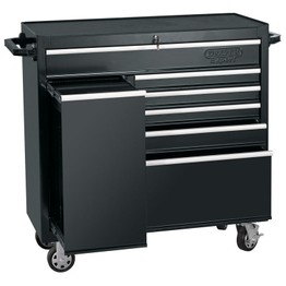 Draper 14546 42" Roller Tool Cabinet With Side Locker (6 Drawer)