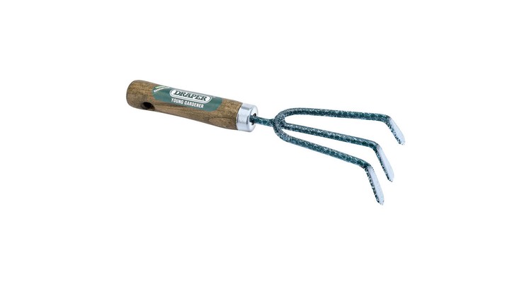Draper 20692 Young Gardener Hand Cultivator with Ash Handle