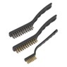 Sealey AK9801 Wire Brush Set Auto Engineer's 3pc additional 2