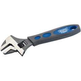 Draper 24893 150mm Soft Grip Crescent-Type Adjustable Wrench