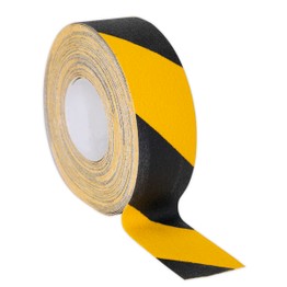 Sealey ANTBY18 Anti-Slip Tape Self-Adhesive Black Yellow 50mm x 18m