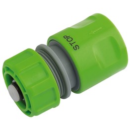 Draper 25902 Hose Connector with Water Stop Feature (1/2")