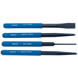 Draper 26559 Chisel and Punch Set (4 Piece)