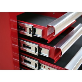 Sealey AP41119 Mid-Box 1 Drawer with Ball Bearing Slides Heavy-Duty- Red