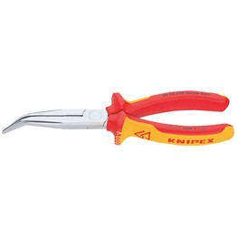 Draper 34056 Knipex 26 26 200SB Angled Long Nose Pliers (200mm)