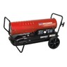 Sealey AB2158 Space Warmer&reg; Paraffin/Kerosene/Diesel Heater 215,000Btu/hr with Wheels additional 1