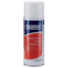 Draper 41918 400ml Heavy Duty Spray Adhesive